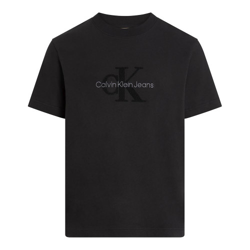 Calvin Klein Ανδρική κοντομάνικη μπλούζα Chenille Monogram T-shirt